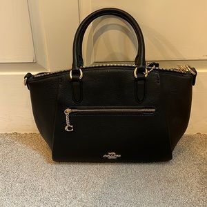 Coach Black Leather Bag
